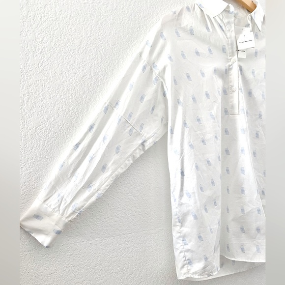 Club Monaco White Top - Picture 2 of 8